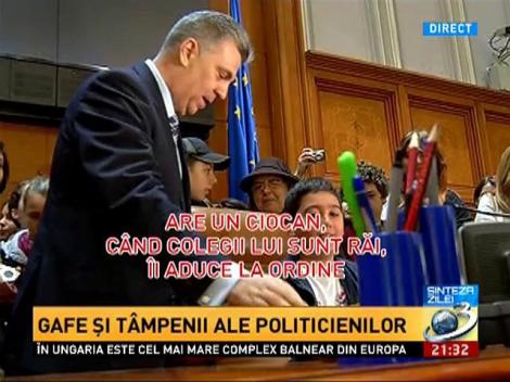 Sinteza Zilei: Gafe și greșeli ale politicienilor