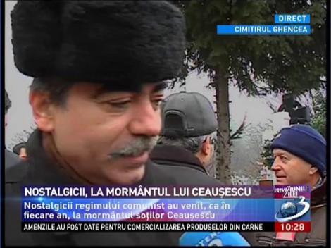 Nostalgicii, la mormantul lui Ceausescu