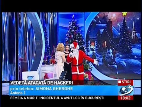 Simona Gherghe a fost atacată de hackeri