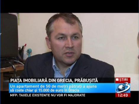 Piata imobiliara din Grecia, prabusita