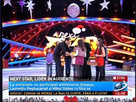 Ediţia specială de Crăciun a emisiunii „Next Star" de la Antena 1 a bătut finala „Vocea României"