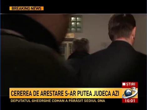 Deputatul șpăgar, Gheorghe Coman a plect de la DNA