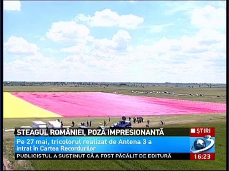 Fotografia cu tricolorul gigant al României, pe lista celot mai impresionante poze din lume