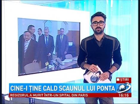 Cine-i ţine cald scaunul lui Ponta