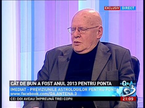 Răzvan Theodorescu: Ponta s-a descurcat bine ca premier!