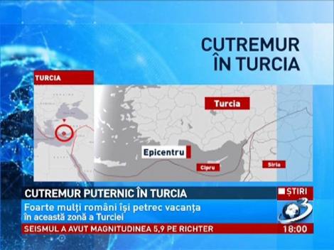 Cutremur de 5,9 în Turcia