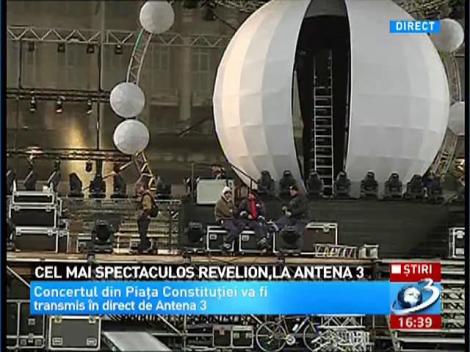 Cel mai spectaculos Revelion, în direct la Antena 3
