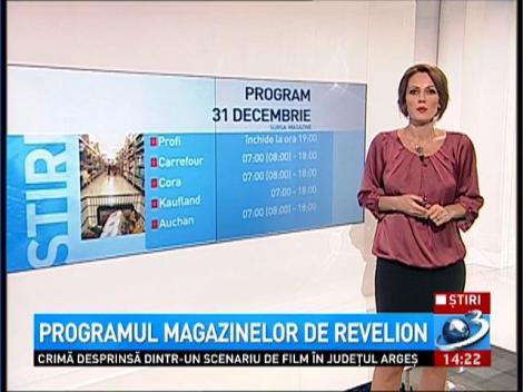 Programul magazinelor de Revelion