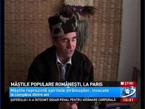 Măştile populare româneşti, la Paris