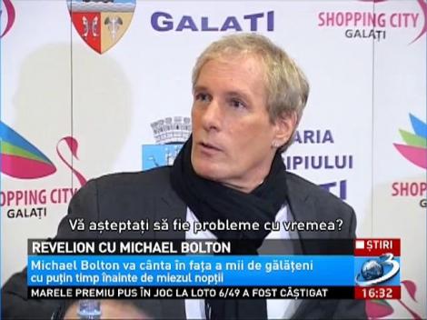 Michael Bolton va cânta la Galaţi de Revelion