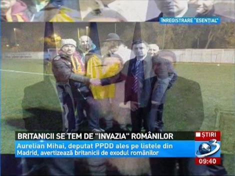 Britanicii se tem de invazia românilor