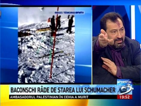Theodor Baconschi râde de starea lui Schumacher