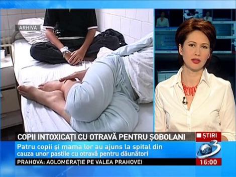 Patru copii şi mama lor s-au intoxicat cu otravă pentru şobolani