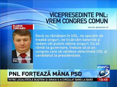 Vicele PNL Florin Ţutcanu vrea congres comun