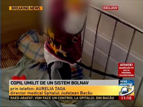 Directorul Spitalului Judeţean Bacău: Nu era niciun copil în secţia de Pediatrie în această situaţie