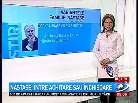 Nastase, intre achitare si inchisoare
