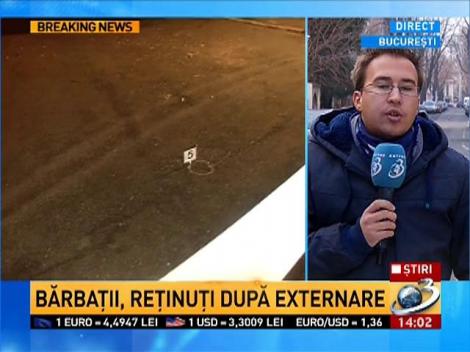 Doi barbati retinuti dupa scandalul cu impuscaturi din Capitala