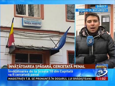 Învăţătoarea şpăgară, dată pe mâna justiţiei