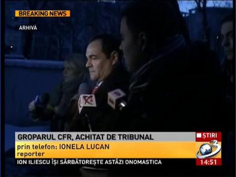 Necolaiciuc, achitat de Tribunalul Bucureşti