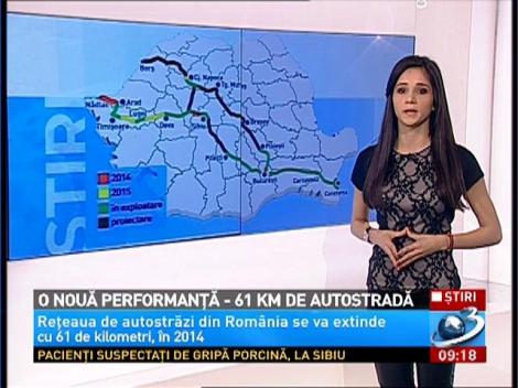Cum va arăta harta autostrăzilor din România, la final de 2014