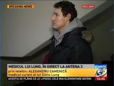 Medicul lui Lung: Nu a fugit din spital!