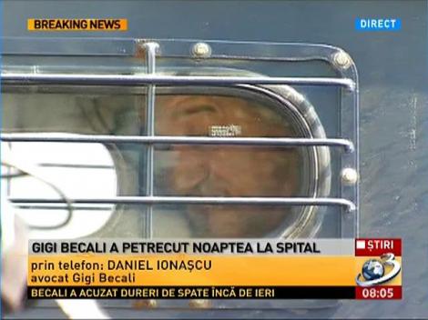 Daniel Ionascu, avocatul lui Gigi Becali, despre starea de sanatate a clientului sau