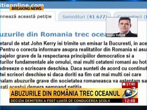 Cea mai semnată petiţie din România, iniţiată de Antena 3, a strâns peste 50.000 de semnături