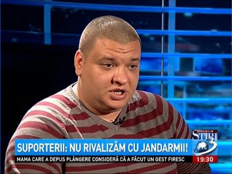 Seful galeriei Rapid, despre relatia dintre jandarmi si suporteri