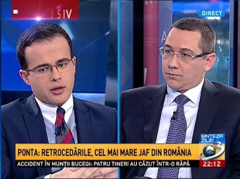 Ponta: Orice articol care afectează libertatea de exprimare şi libertatea presei va fi eliminat din Codul Penal