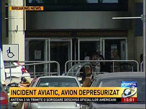 Un avion al unei companii low-cost a avut probleme la aterizare