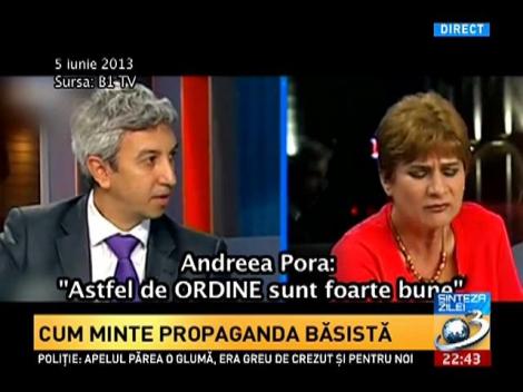 Pora, Cristoiu, Turcescu, contribuţii la propaganda băsistă
