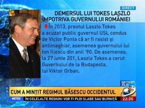 Demersul lui Tokes împotriva guvernului României