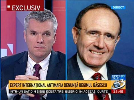 Europarlamentarul Pino Arlacchi: România este ca Italia în urmă cu 30 ani, când mafia controla ţara