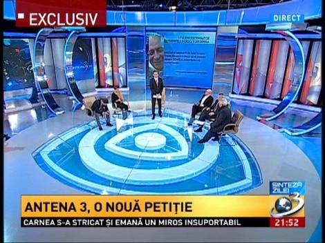 Ce scrie în petiţia lasantă de Antena 3