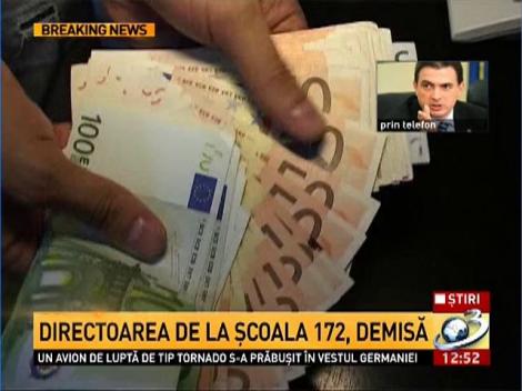 Marius Nistor, despre demiterea directoarei şcolii 172 din Bucureşti