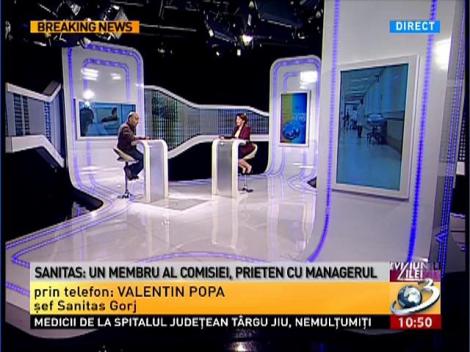 Sanitas Gorj cere retragerea comisiei de la spital