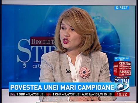 Otilia Bădescu a vorbit despre cât de greu este să practici tenisul de masă