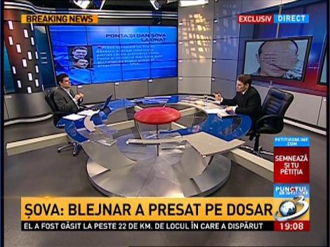 Dan Șova: Dacă în cei şase ani de activitate politică a mea nimeni nu a putut să găsească nimic murdar împotriva mea, eu sunt mândru