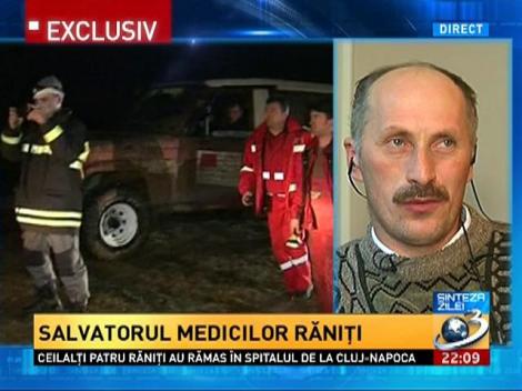 Salvatorul care a ajuns primul la locul tragediei, la Sinteza zilei