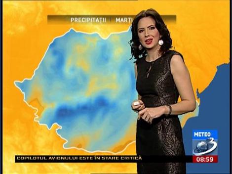 Prognoza meteo pentru urmatoarele zile!