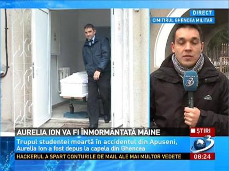 Aurelia Ion va fi înmormântată mâine