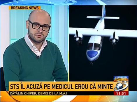 STS îl acuză pe medicul erou că minte
