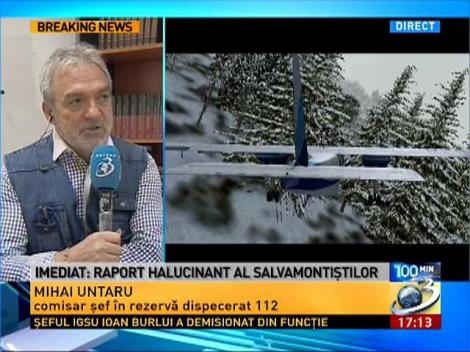 100 de Minute: Mihai Untaru, despre presupuşii vinovaţi în cazul accidentului aviatic