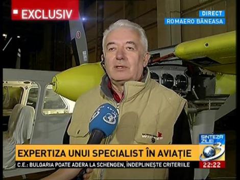 Fostul pilot Mihai Şerban explică cum putea fi localizat avionul: Dacă ROMATSA nu a ştiut, să le spunem noi!