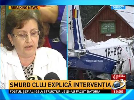 Adela Golea, coordonator UPU Cluj, despre intervenţia SMURD