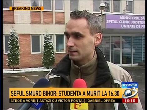 Şeful SMURD Bihor: Studenta a murit la 30 de min de la producerea accidentului