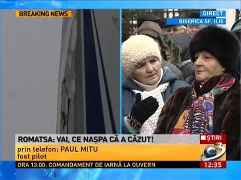 Paul Mitu, fost pilot Tarom, despre accidentul aviatic din Apuseni