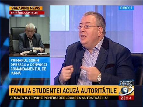 Bogdan Chirieac: Eu cred că, după o săptămână de la acest cumplit accident, este tot o harmalaie