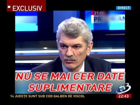 Sinteza zilei: Generalul Marcel Opris a picat testul 112!