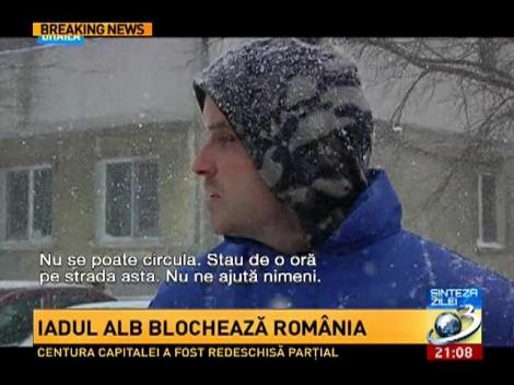 Sinteza zilei: Iadul alb blocheaza Romania